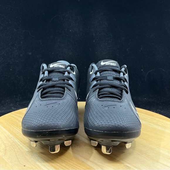 Nike Hyperdiamond 4 Pro Softball Women’s Size 9 Metal Cleats Black CZ5920-005 - Picture 3 of 9